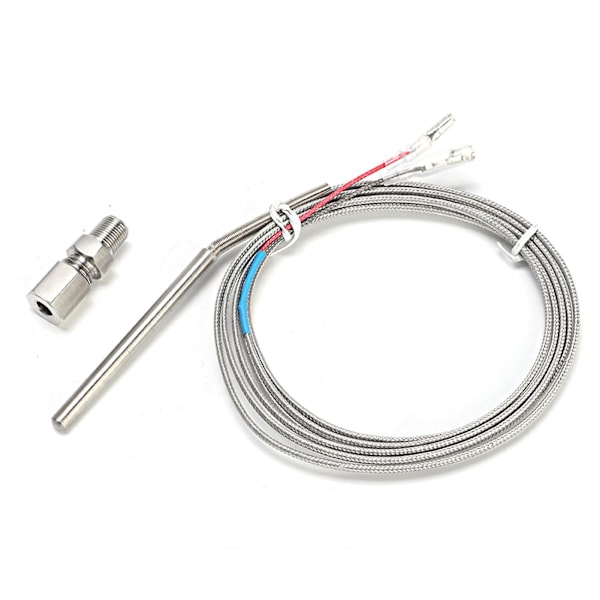 1/8in NPT Bil Udstødningstemperatur Sensor Termometer Transmitter Transducer Tilbehør