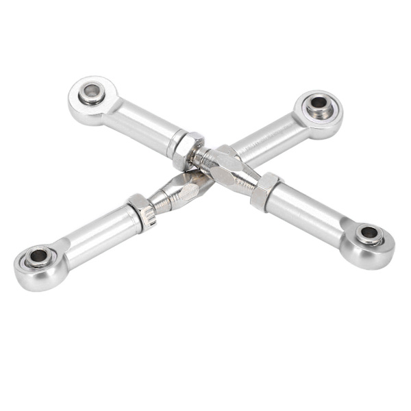Front Sway Bar Arms 2.7inch Arms Aluminiumlegering Sterk Robust RC Biltilbehør for 1/7 FjernkontrollbilSølv