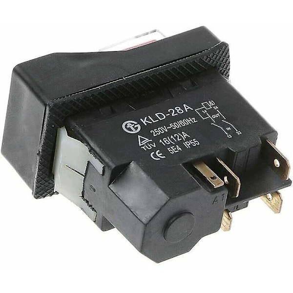 KLD-28A Magnetisk tryckknappsbrytare vattentät och med överspänningsskydd 220V IP55