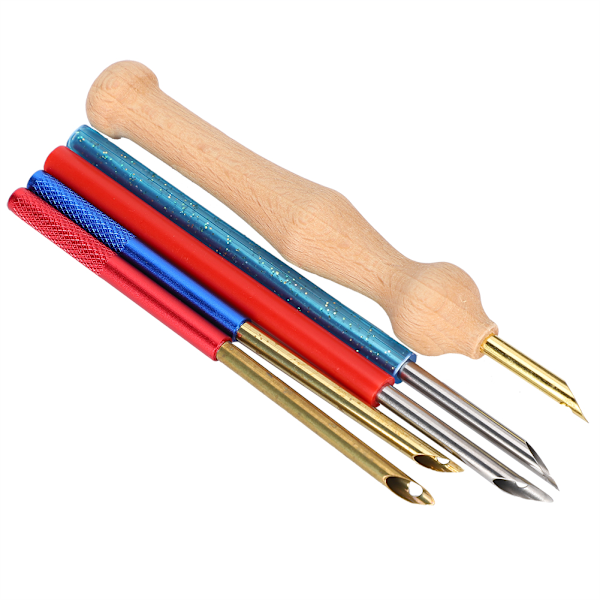 DIY Broderipenna Hantverk Stickning Sömnad Verktyg Tråd Stansa Nål Sy Tillbehör