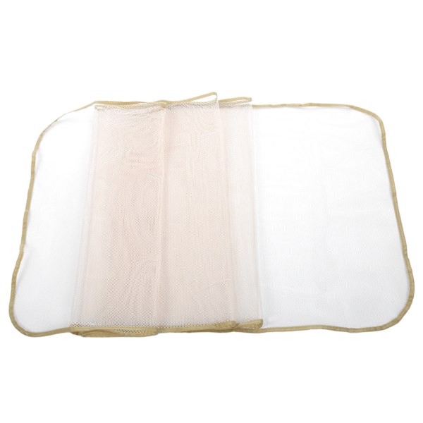 3 meter sikkerhetsnett for barn, balkong, terrasse, trapp, rekkverk, netting, innendørs og utendørs, aprikos