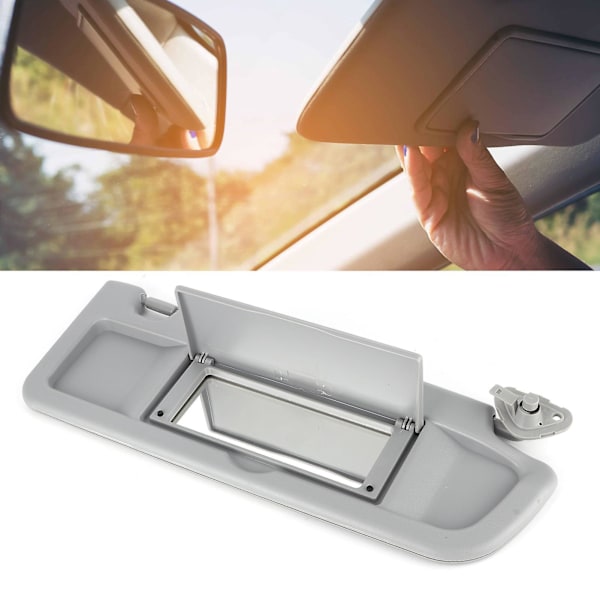 Høyre Solskjerm 83230SNAA01ZB Erstatningsdeler Passer for Honda Civic 2006-2008 (Lys Grå)