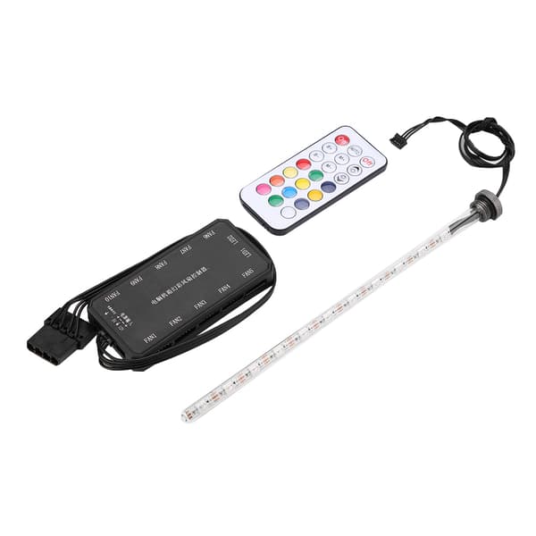 22 cm lys virusreservoar LED-lys 15 m fjernkontroll vanntanklys med kontroller