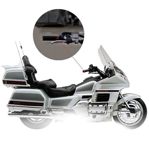 Silikone Motorcykelgreb 7/8\" 22mm - Universelle Bløde Anti-Slip Greb til Motorcykel Scooter (Sort)_SZXM