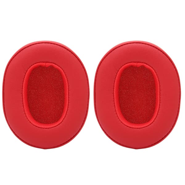 Protein Leather Replacement Øreputer for Skullcandy Crusher 3.0 Trådløs Hesh3 Øreputer Reparasjonsdeler Rød