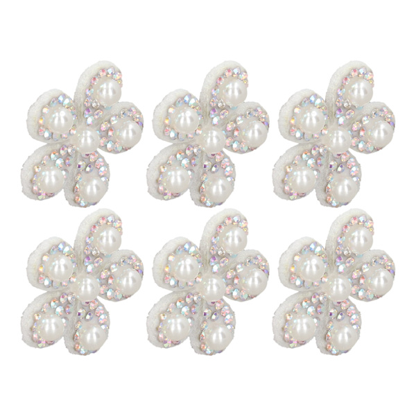50 st Rhinestone Blomster Patchar DIY Fashionabla Vackra Sy På Patchar för Ryggsäckar Kragar Kläder