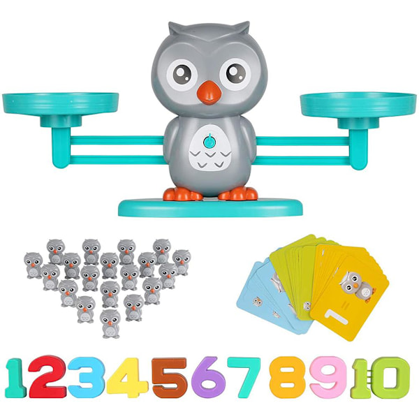 Dyr Balance Scale Matematik Legetøj Tidlig Læring Matematik Balance Scale Nummer Brætspil Børn Læring Legetøj