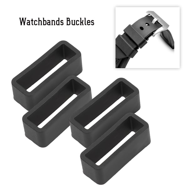 4st watch Säkerhetsspänne Armbandsur tillbehör för SWATCH (18mm)