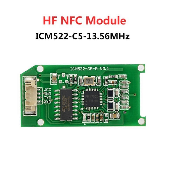 RFID-lukija, upotettu HF NFC -moduuli, RF-antennin integrointimoduuli
