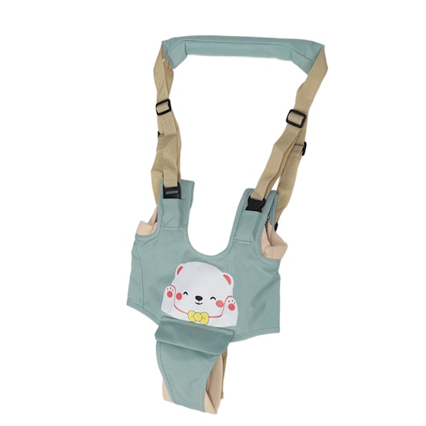 Baby Walking Harness Multifunksjonell Komfortabel Pustende Justerbar Baby Walker Harness for 6 til 36 Måneders Grønn