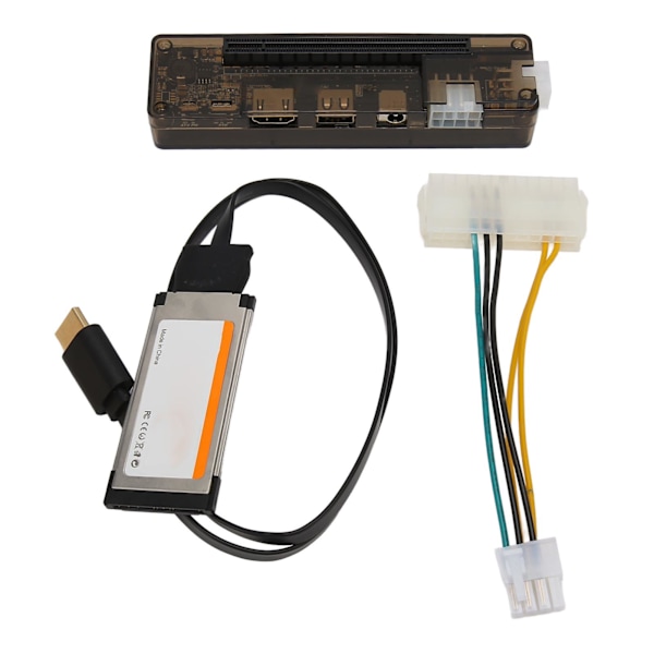 Kannettava ulkoinen riippumaton näytönohjaintelakka 6-nastainen 8-nastainen lähtö PCIE X16 USB-datakaapeliliitäntä Expresscard EXP GDC Expresscard