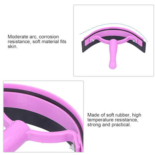 Ergonomisk Soft Grip Horse Sweat Scraper - Premium Ridning Grooming Tool