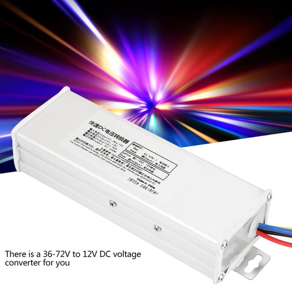36-72V til 12V 20A 240W DC-omformeradapter Spenningstransformator