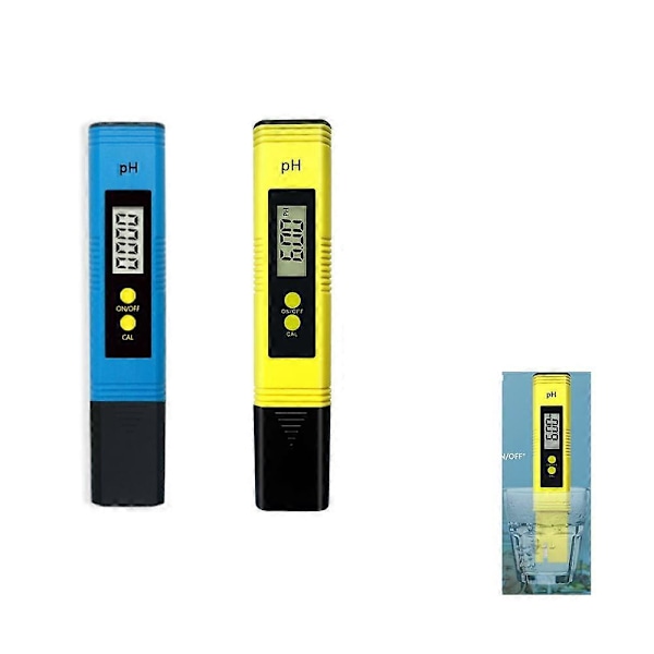 2 stk. Vandkvalitetsdetektionspen PH-tester