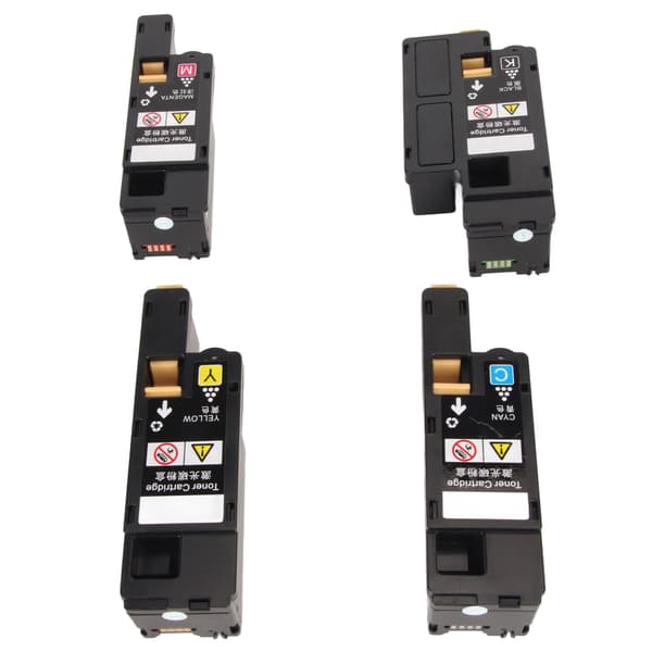 4-pack tonerkassettbytesats för Xerox Phaser 6000 6010 Workcentre 6015 skrivare