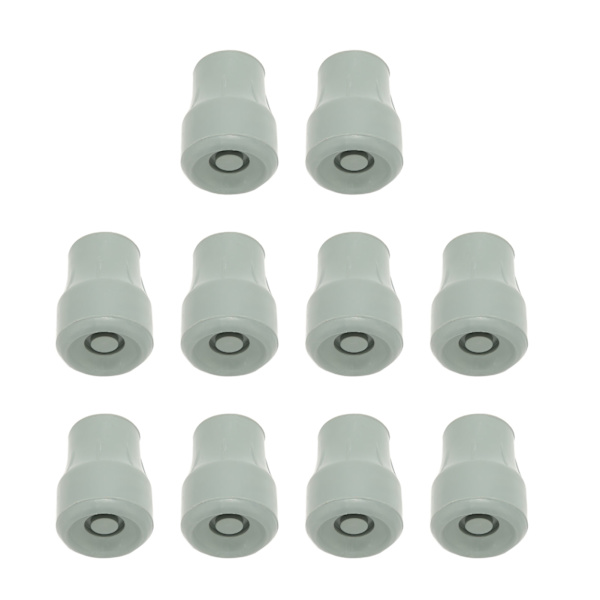 10 STK Gummibuffer Udskiftning af krykkespidser Skridsikker stokspidsbeskytter 22 mm indvendig diameter
