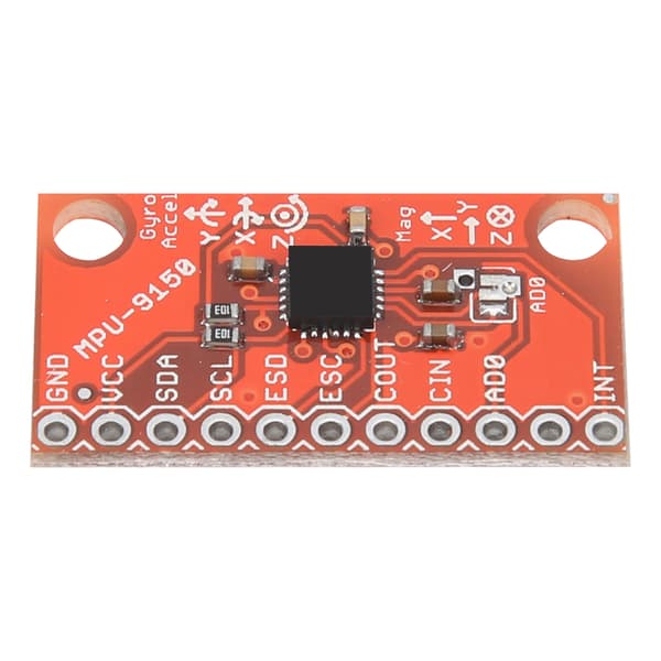 MPU-9150 9-akset gyroskop accelerometer magnetisk sensormodul kortkomponenter