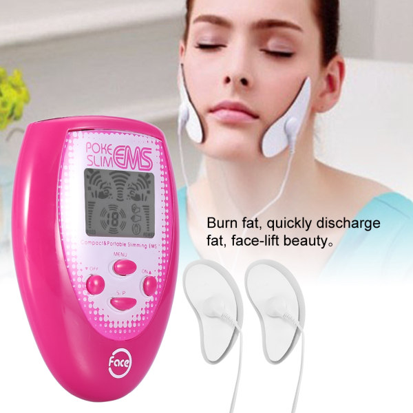 Elektrisk ansiktsmassageapparat Stimulering Muskelmassage Kit Ansiktsbantning Massage Skönhetsapparat