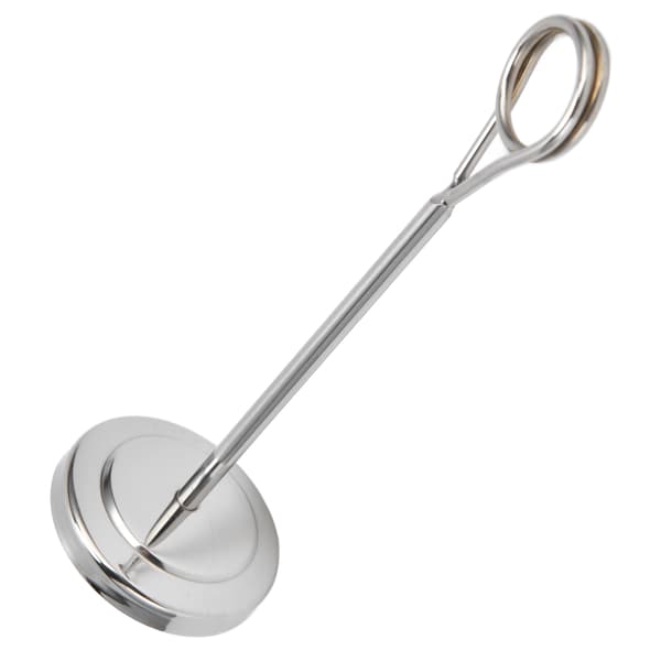 Bordnummerholder Rustfrit Stål Rundformet Stabil Billedholder Stand til Hotel Restaurant Hjem