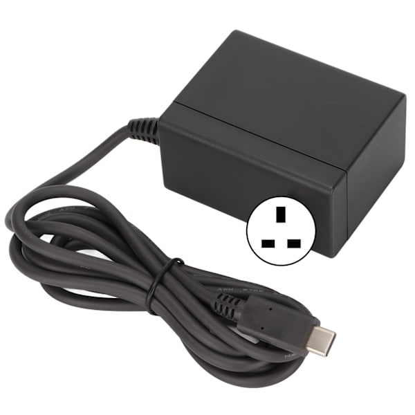 Portabel snabbladdare för Switch-strömadapter AC-adapter för Switch 100‑240VUK-kontakt