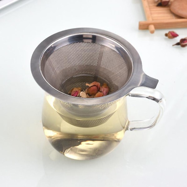 Rustfrit Stål Hæld-Over Kaffe Filter, Papirløst Kaffe Drypper, 1-2 Kopper Brygning