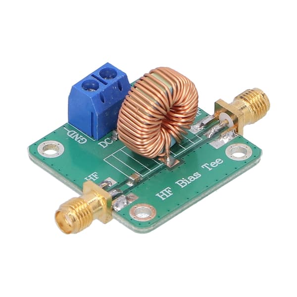 DC Bias Tee -moduuli RF-mikroaaltouunin lohkosignaalin elektroninen komponentti 0,2–180 MHz 30 V