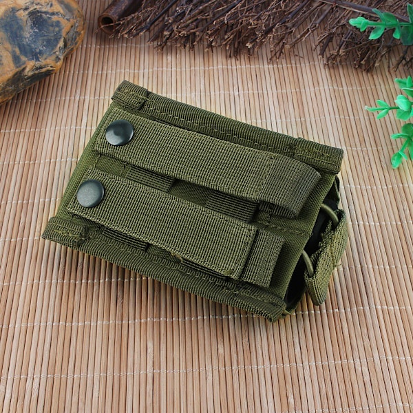 MOLLE Taktikk Signal Åpen Topp Rifle Pistol Mag Pouch Magasin Bag