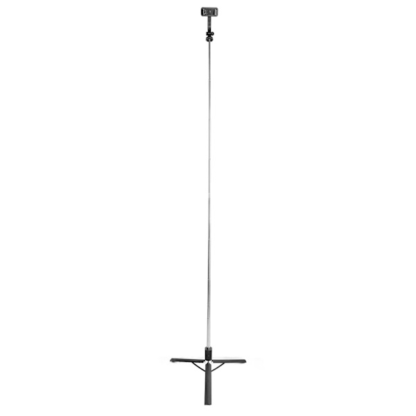 1,7 m Mobiltelefonstativ Bluetooth-fjernbetjening Udvidet Universal Håndholder Selfie Stick-telefonholder til Vlog