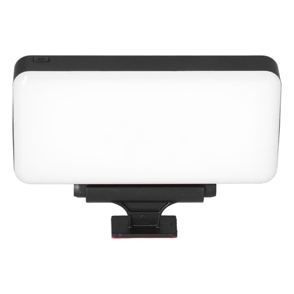 LED-fyldlys Bærbart fotografilys med 3 adaptere til videokonference live streaming