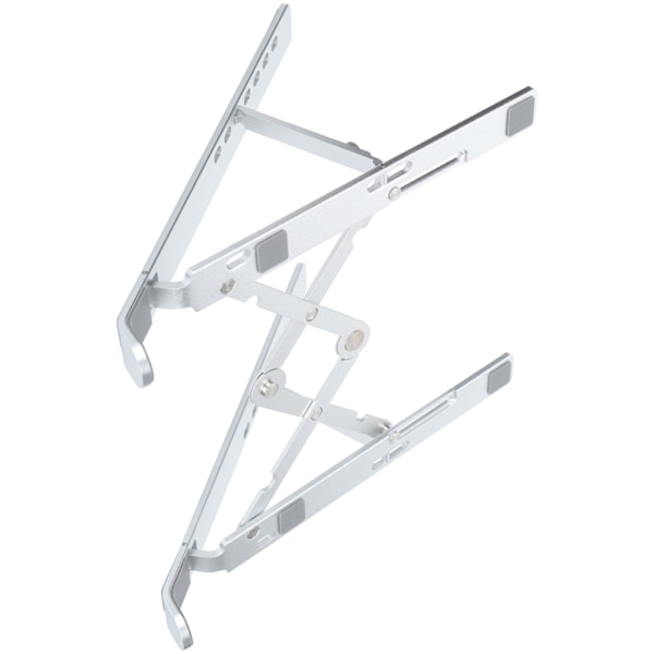 Bærbar computer stand foldbar med AntiSkid Strip Triangular Sturdy Form til 15,6in Under bærbar computer