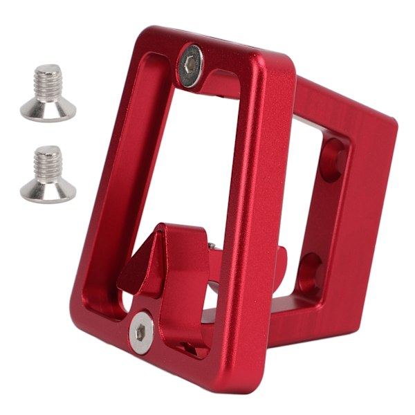 Fällbar cykel främre fäste i aluminiumlegering cykelväska rack monteringsbas för BromptonRed