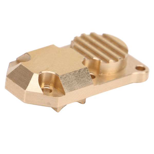 Messinkinen vastapainodiffuusin kansi Axial SCX24 90081 RC-mallin muutososiin