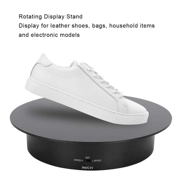 5KG Bæreevne 360 Graders Roterende Drejeskive Display Stand til Smykker Telefon