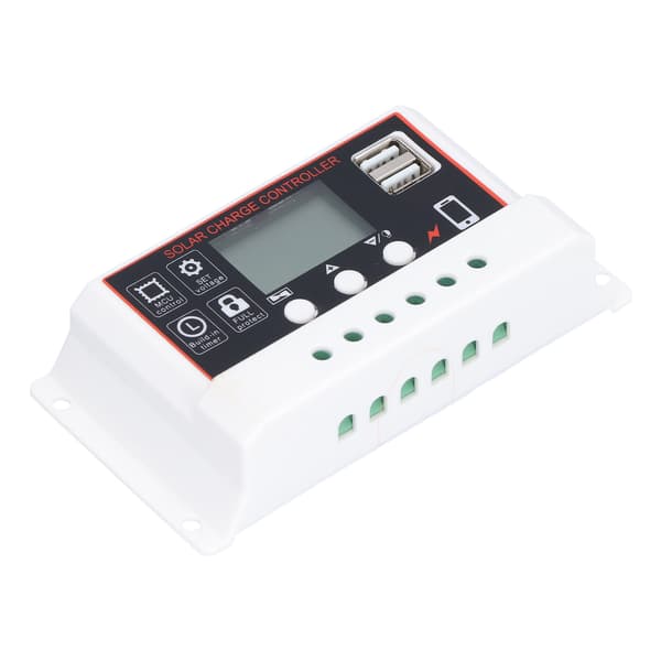 Batteri Solcellskontroller Litiumkontroller Enkel Skyddsfunktion Fotovoltaisk Kontroller 20A