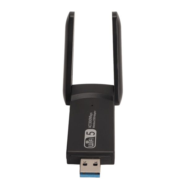 1300M USB WiFi Adapter 2.4G 5.8G USB3.0 Interface Plug and Play WiFi Adapter med dobbelte antenner til tablets bærbare computere