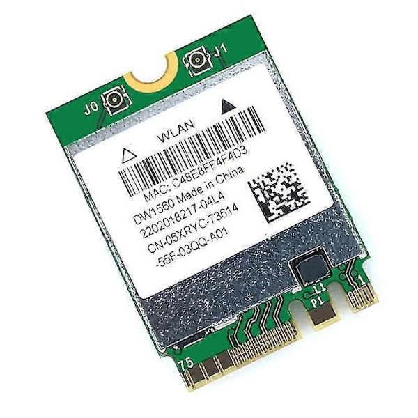 BCM94352Z DW1560 M.2 Wifi -sovitin Langaton kortti 1200Mbps 802.11Ac 2.4Ghz/5G Bluetooth 4.0 NGFF-kortti, yhteensopiva OS:n kanssa