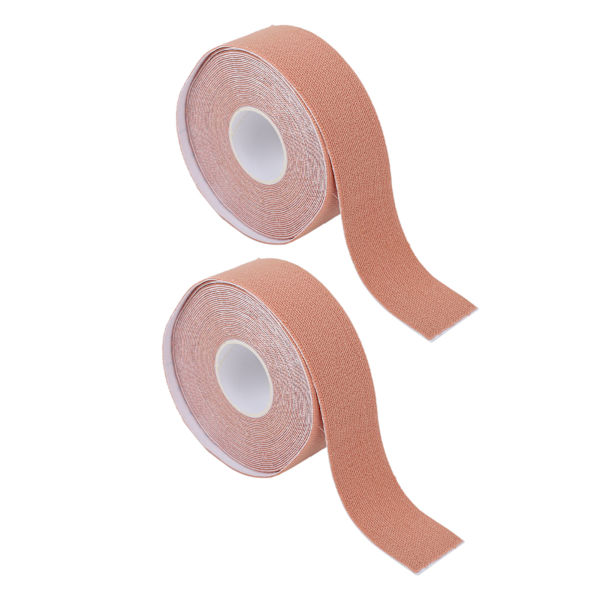 2 æsker Brystløftstapes Bryststøtte Boobytape BH Nipple Cover Bob Tape Beige til store bryster