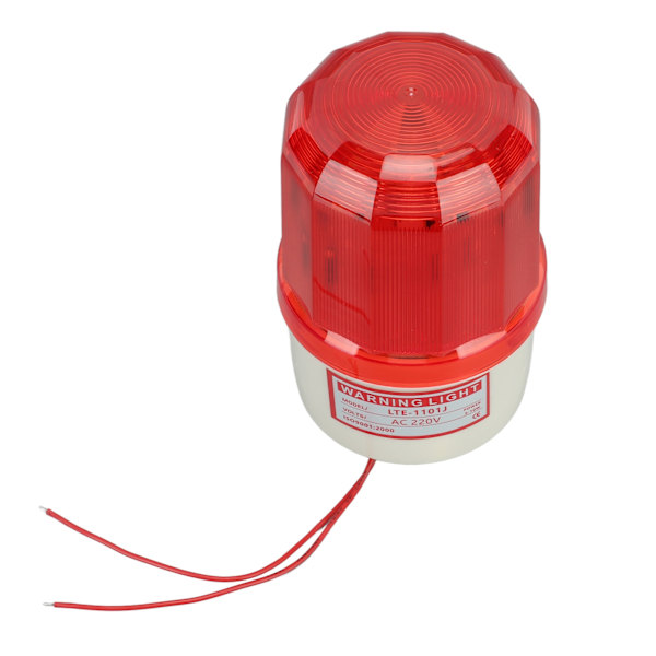 10W LED roterende alarmlampe 360 graders blinkende nødalarmlampe for skyvedørsmaskin teleskopisk dør 220V