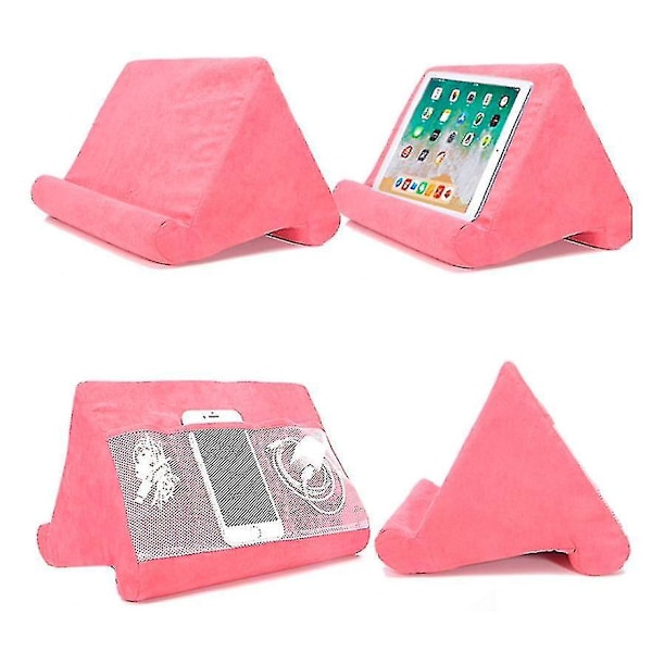 Tablet Pillow Stand, Mjukt Kuddstativ kompatibelt Sköte - Tabletthållare Docka kompatibel Säng-1