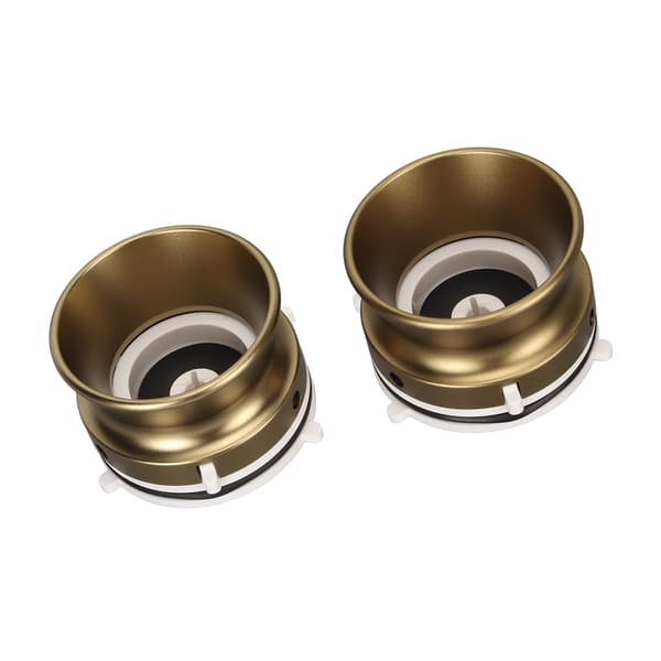 1 par til Studer ReVox NAB navadaptere 10 tommer åbner polering aluminiumslegering universel ilægningsenhed til Akai Bronze