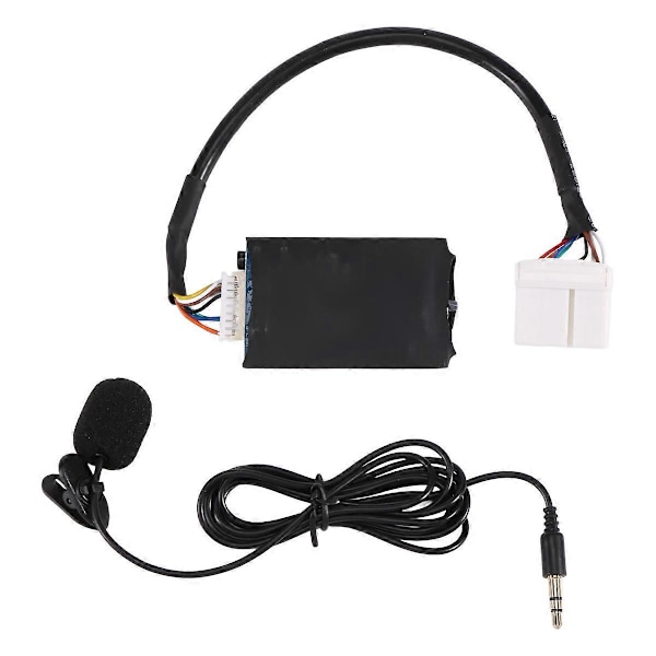 Auton radiosoitin Bluetooth Aux -kaapelisovitin Mikrofoni Handsfree