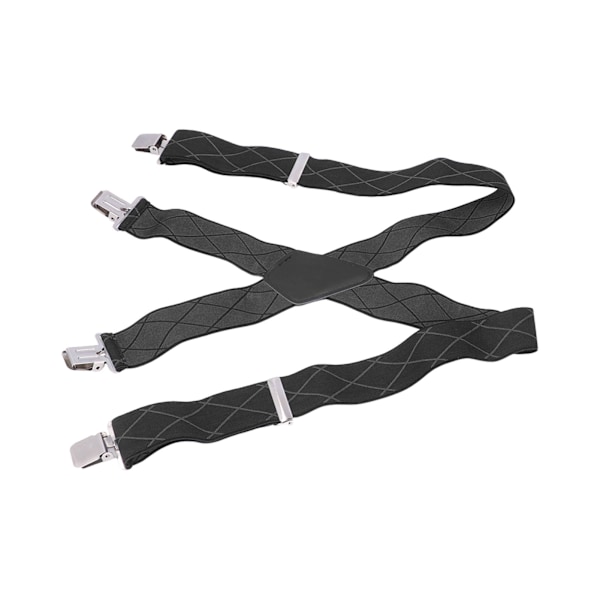 Herre seler behagelige holdbare stabile pålidelige praktiske elastiske fleksible tøjtilbehør sort