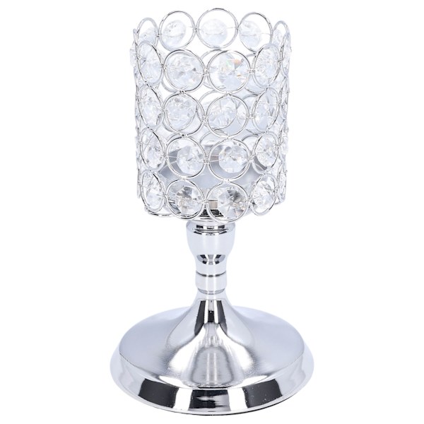 Krystall lysestake galvanisering prosess utskåret design elegant stil utsøkt holdbar telysestake