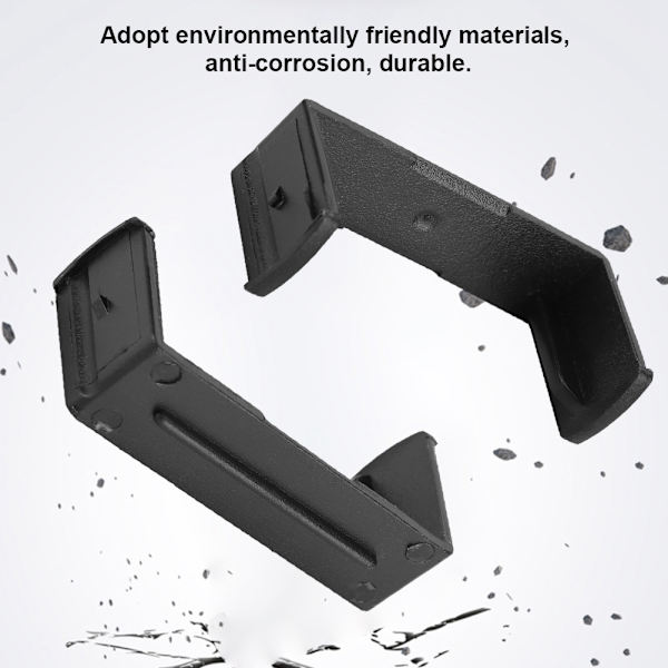 Walkie Talkie Clip To-vejs Radio Original Base Clip til GP3688(Sort)