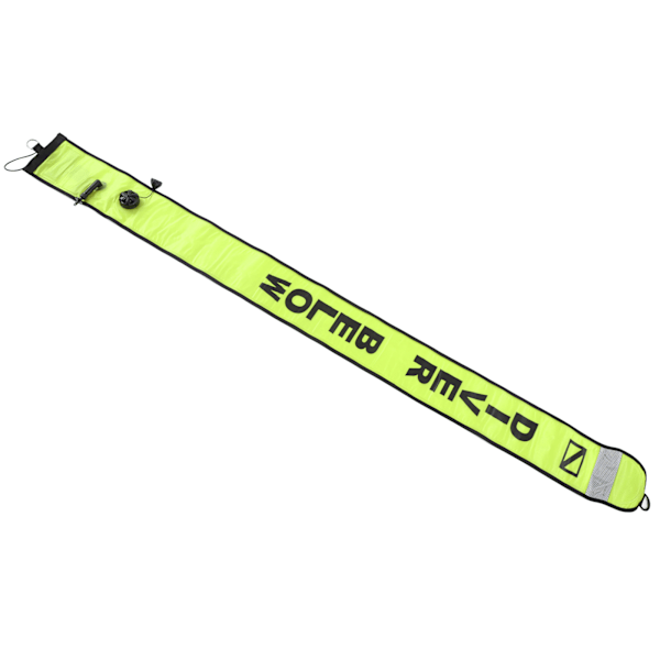 180x15cm Dykker Overflate Markørbøye Høy Synlighet Oppblåsbar Overflate Markør Signalrør Gul Grønn
