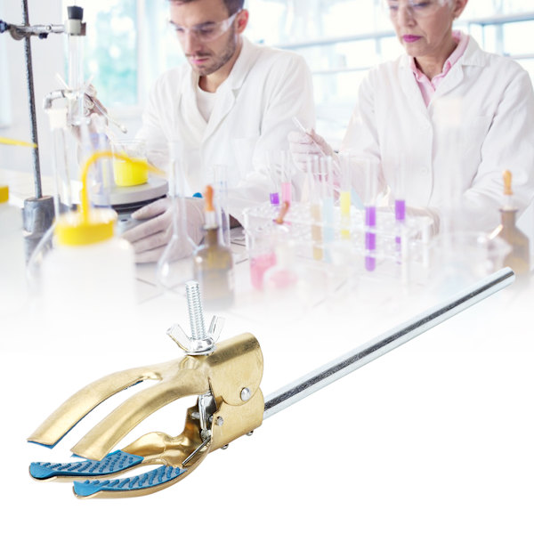 Kopparlaboratorium Universal Flask Kondensor Fixeringsklämma Provrörshållare