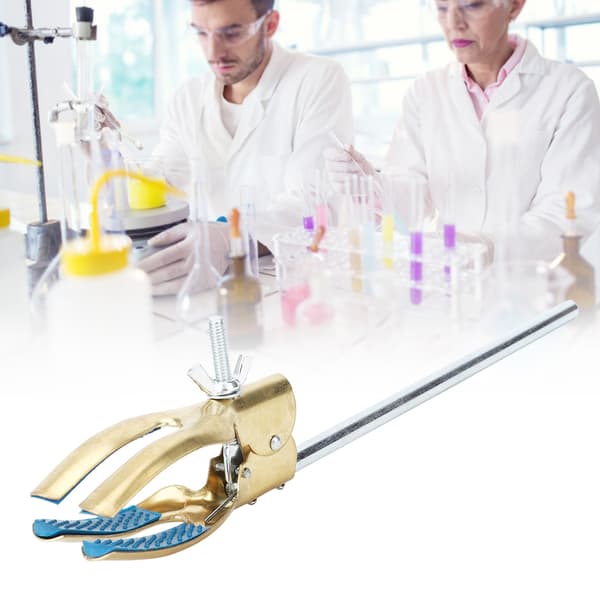 Kuparinen yleispuristin laboratoriolle, pullojen lauhduttimen kiinnityspuristin, koeputken pidike
