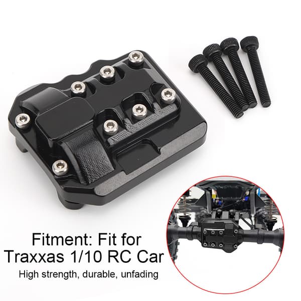 Differensialhusdeksel foran bak reservedel passer til Traxxas 1/10 RC-bil