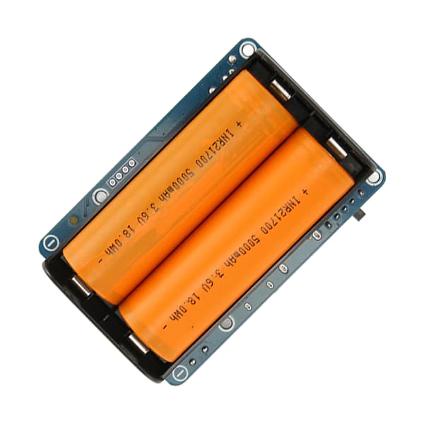 Strömförsörjning UPS-modul 5V utgång Micro USB 21700/5000mAh I2C kontrollgränssnitt UPS-modul för RasPi moderkort