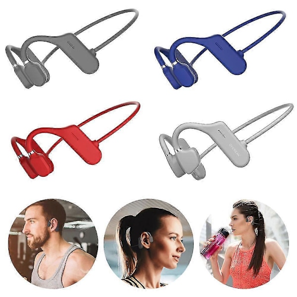 Luujohdinkuulokkeet Air Conduction Avokorvakuulokkeet Bluetooth-kuulokemikrofoni Langattomat Bluetooth-urheilukuulokkeet